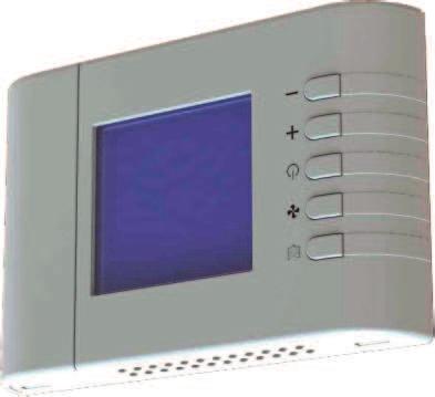 4.14 CO 2 ÉRZÉKELŐ - QSC Automatikus kalibrálású, infravörös légcsatorna érzékelő a ventilátor fordulatszámának szabályozására a légtisztaság függvényében (CO 2 ).