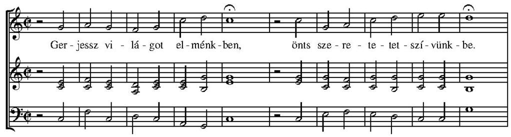 5. a) Nennen Sie die Kompositionsmethode, Kompositionstechnik, die untenstehend beschrieben ist: Merkmale der komponierten Zeile: - Alle Töne der Zeile können einmal ertönen, also kann keine