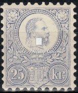Réznyomat 3 krajcáros bélyeg STUBICZA lebélyegzéssel. 300 Gp. / 1871. Engraved 3 krajcár stamp with STUBICZA cancellation. 300 Gp. Kikiáltási ár: 6.