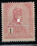 Turul 1 Koronás bélyeg 1906. Turul 1 Koronás bélyeg. / 1906. Turul 1 Korona stamp.