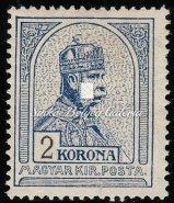 Turul 2 Korona stamp closing value, luxury piece. 1906. Turul 35 ﬁlléres bélyeg 283.