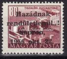 Soproni felülnyomás MEFESZ 1,20 ﬁlléres bélyegen, hátoldali garancia bélyegzővel. (65 000 HUF) / 1956.