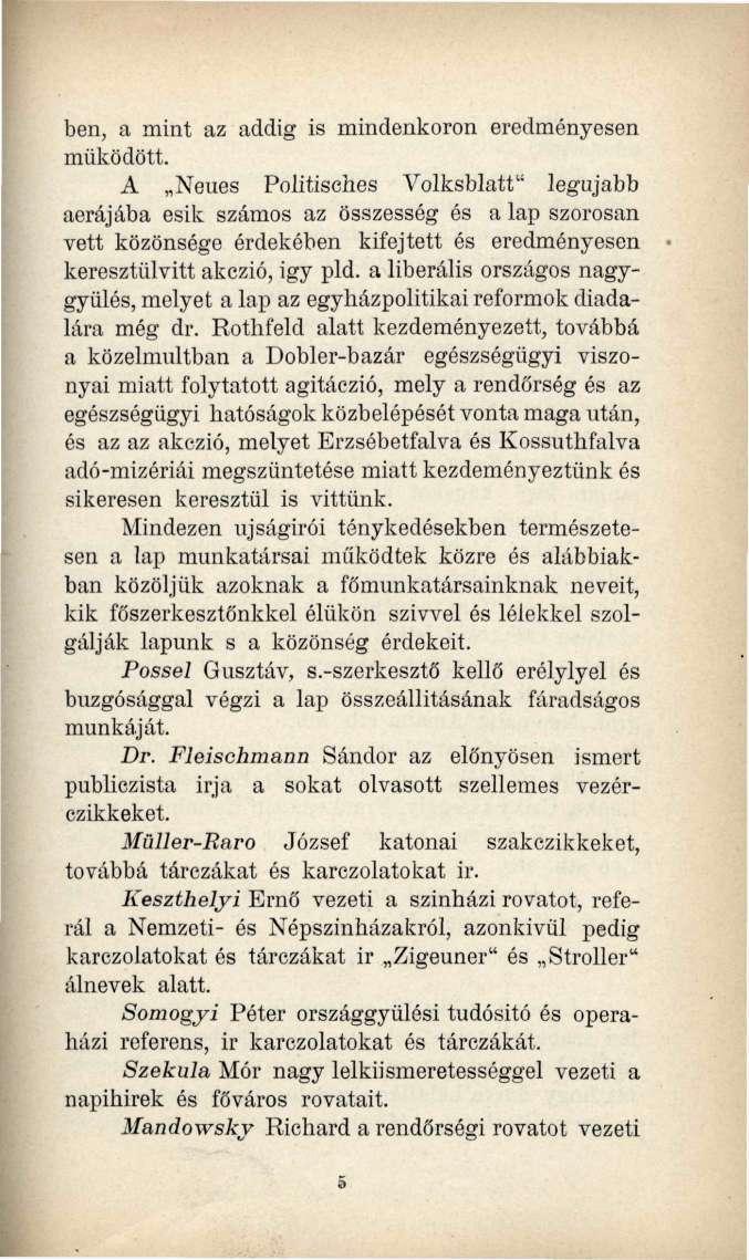 ben, a mint az addig is mindenkoron eredményesen működött.