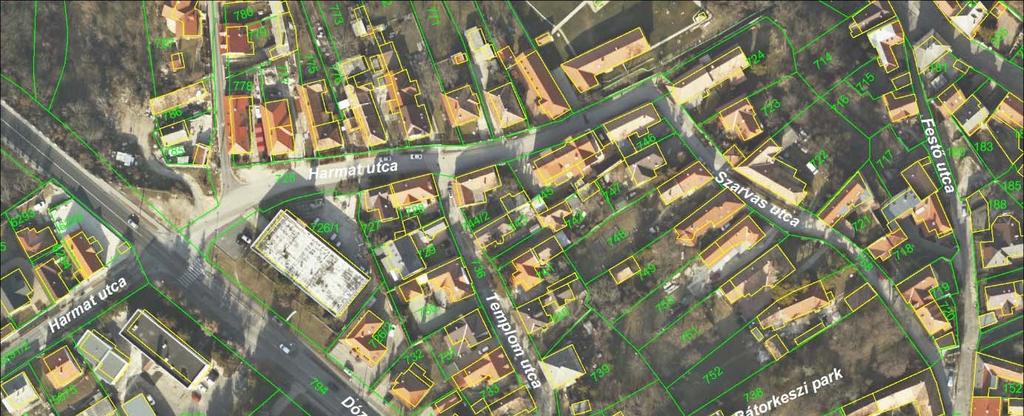 Veszprém, Templom utca 735 hrsz ú ingatlant érintő településrendezési tervmódosítása.