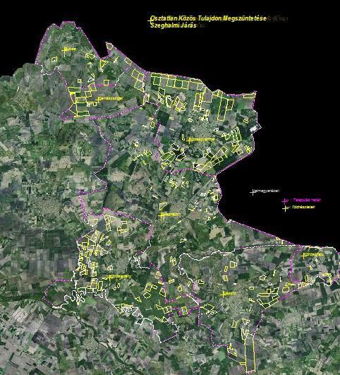 7 település (Bucsa, Füzesgyarmat, Kertészsziget, Körösladány, Körösújfalu, Szeghalom, Vésztő) 320 db Földrészlet 944 db Kérelmező 3208 db Tulajdonos A II.