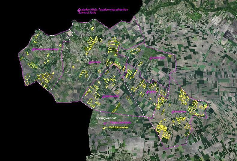 5 település (Szarvas, Kardos, Csabacsűd, Békésszentandrás, Örménykút, Kondoros) 235 db Földrészlet 1107 db Kérelmező 3821 db Tulajdonos 3598 hektár megosztandó