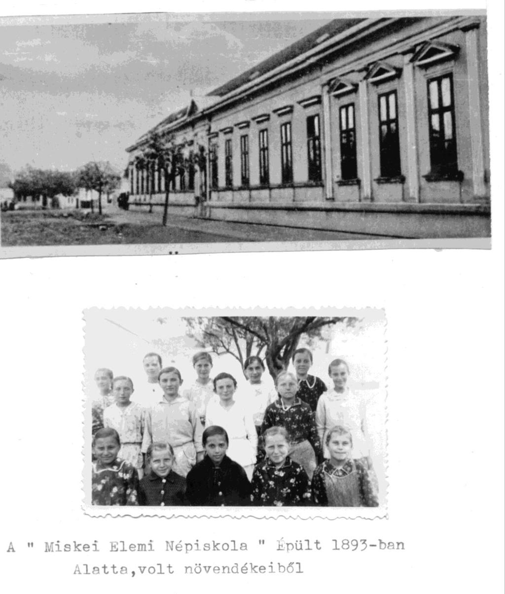 Elemi Népiskola /1924/ Népviselet A különböző népelemekből összetevődő település, úgy vérmérsékletre, mint lelkületre egyénivé tette a népet, mely