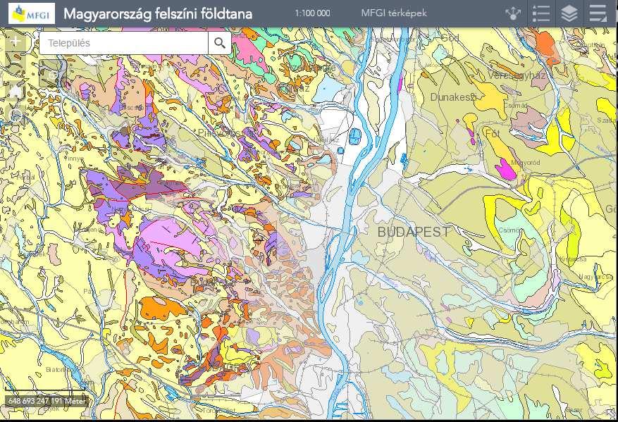 Kereskedelmi szoftverekkel kialakított WebGIS rendszer fő HTML állomány), és egy konfigurációs fájl segítségével lehet testre szabni a paraméterezhető tulajdonságaikat.