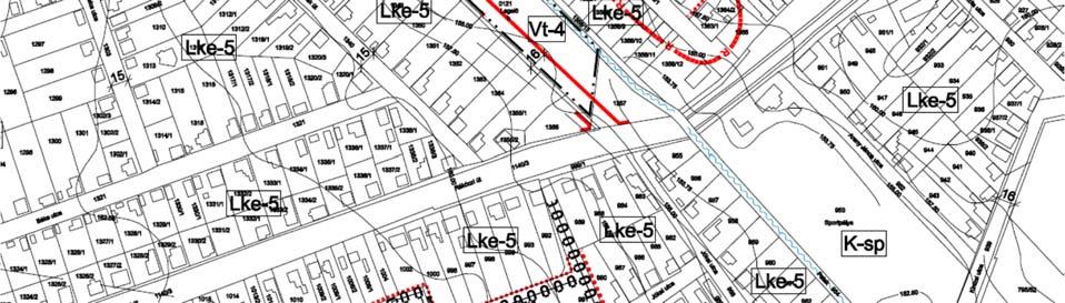 szerinti meglévő Vt-1 jelű településközpont vegyes terület építési övezetébe kerül kiszabályozásra, tehát a HÉSZ nem kerül módosításra.