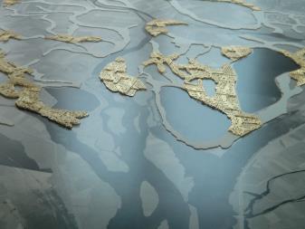 platform (átöleli a mocsarakat): új negyed hozható létre Város és városi épületek a delta formájának ujjlenyomatai, a geográfia fogja meghatározni