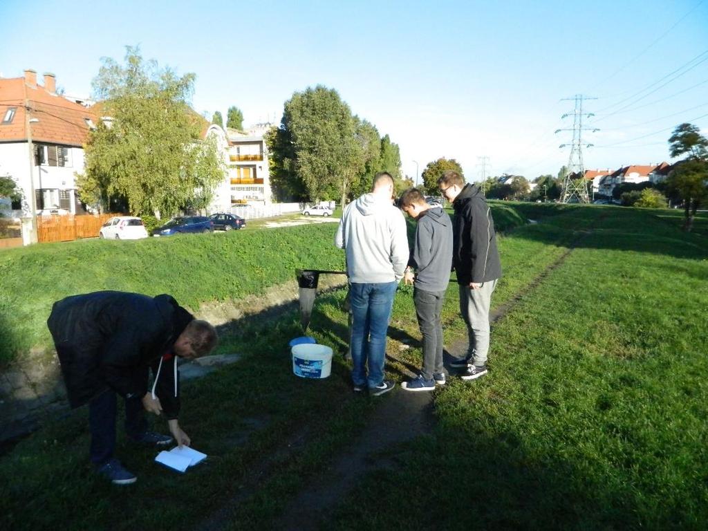 Jegyzőkönyv felvétel az 1-es mintavevő helyen.