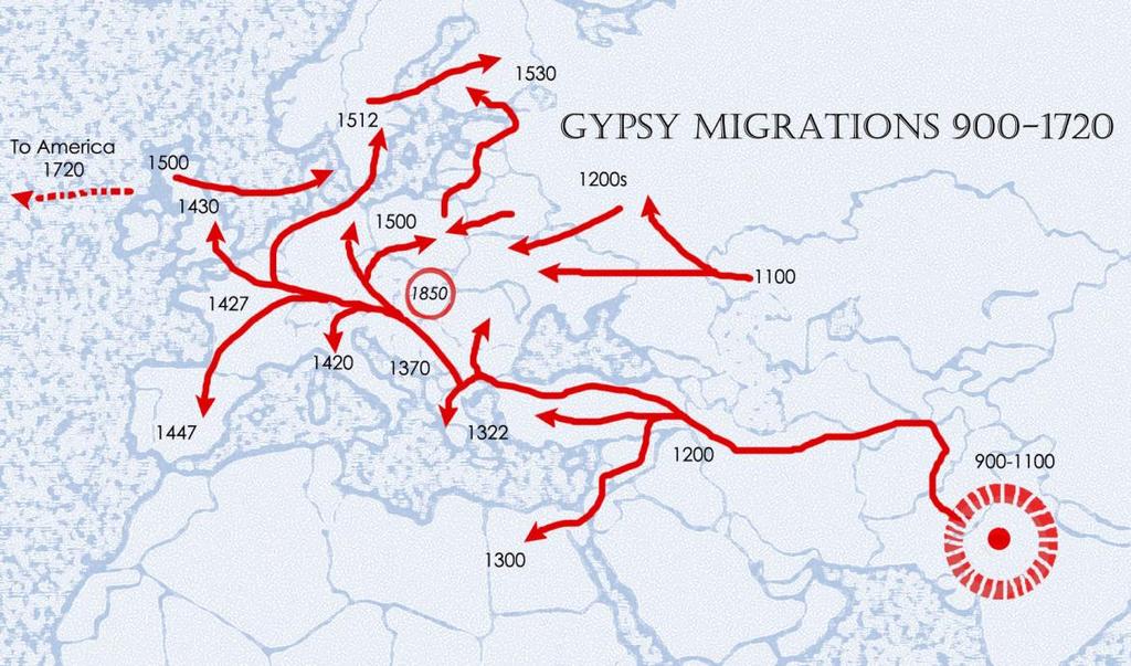 Feladat: Kövessük végig a cigányok