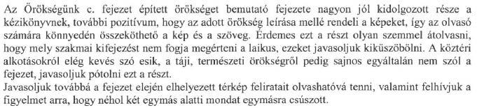 ÉSZREVÉTELEI 1.