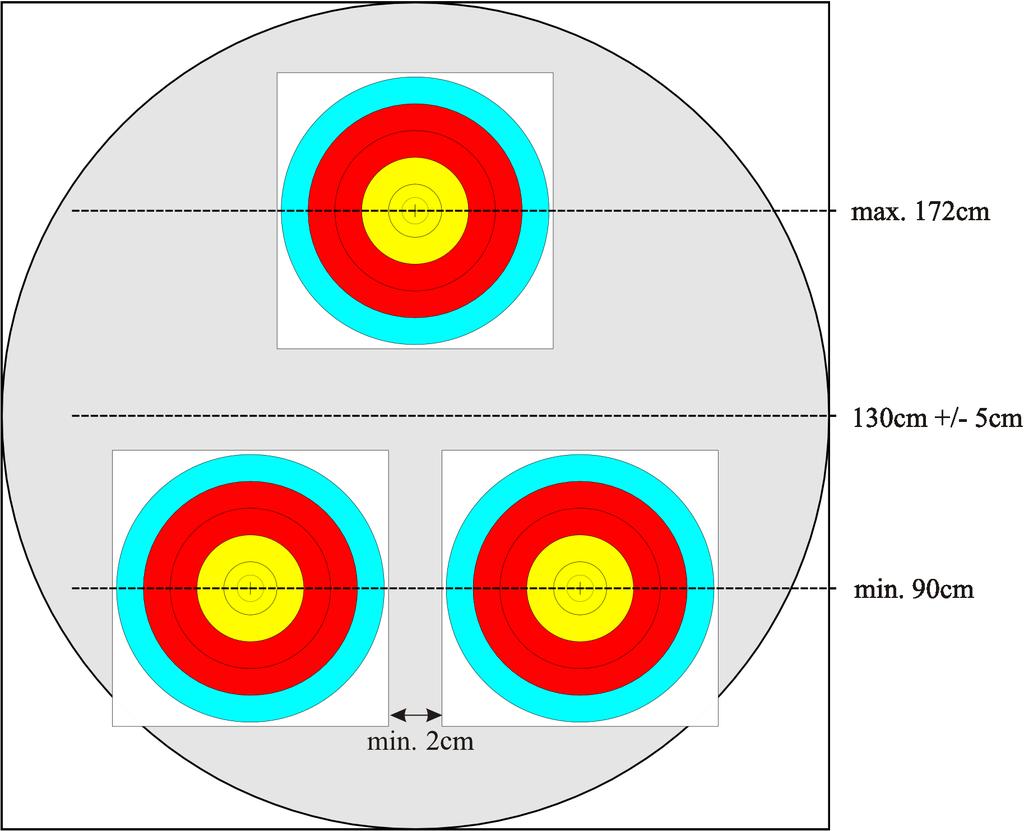 Image 7: 3 x 6-10 Scoring Zones Target Face 3 x 5-10 találati zónás