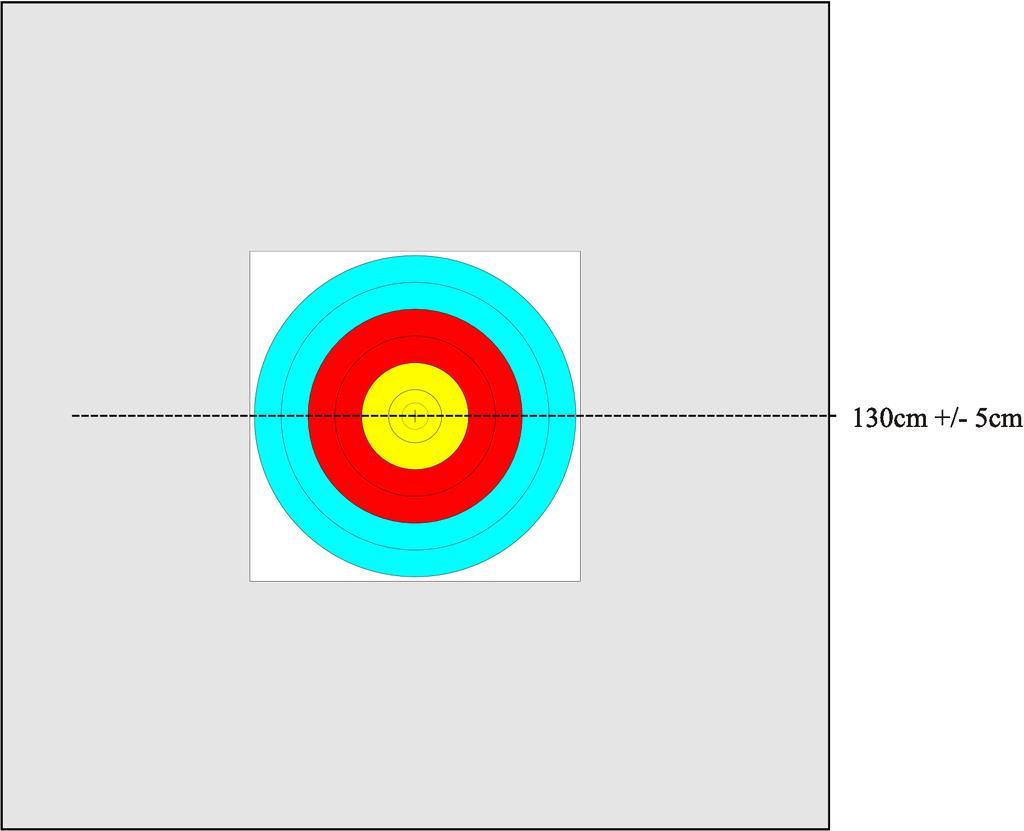 Image 10: 1 x 5-10 Scoring Zones Target Face Terem