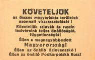 József főherceg nyomtatott hirdetménye 1919-ből, amelyben bejelenti a Friedrich-kormány megalakulását. Kelt: 1919. augusztus 7. Méret: 28 x 40 cm.