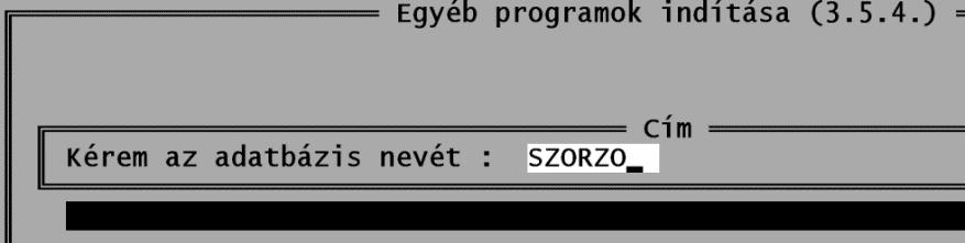 A szorzók beállítása ablak előhívása F5 billentyűvel. Az adónemhez tartozó szorzók listázása F4 billentyűvel, és kiválasztása Enterrel.