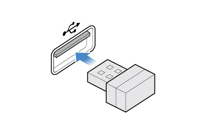 14. ábra USB-hardverkulcs USB-csatlakozóhoz