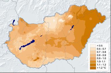 Megfigyelt éghajlatváltozás