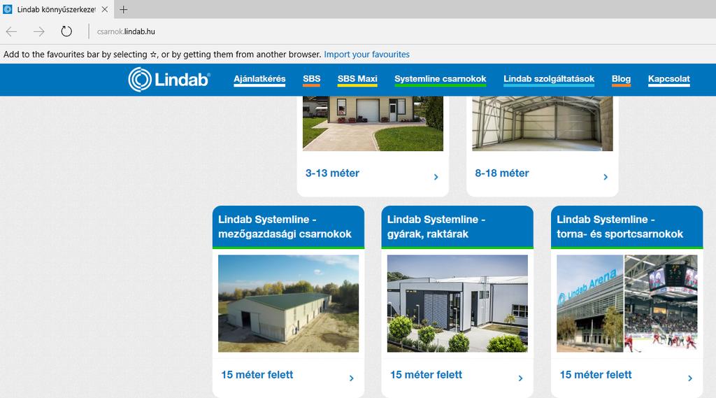 Lindab Systemline