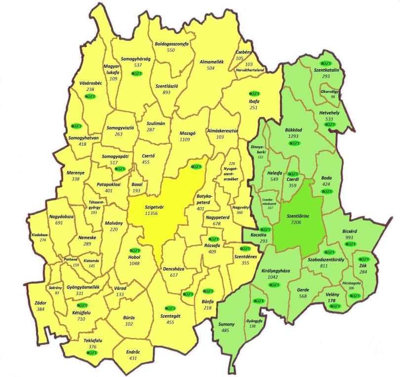 Szinergia Egyesület mint LEADER HACS UMVP Darányi Ignácz Terv LEADER HACS Szentlőrinci és Szigetvári (kistérség) járás 65 települése terület: 899 km2, népesség: 29 174 fő tagok: alakuláskor