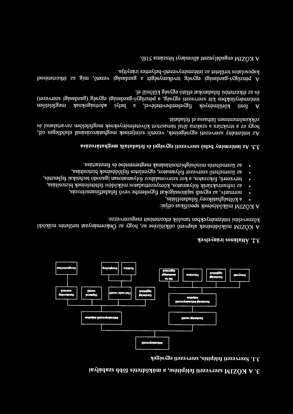 Általános irányelvek A KÖZIM működésének alapvető célkitűzése az, hogy az Önkormányzat területén működő köznevelési intézményekben tanulók étkeztetését megszervezze.