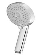 Kézi zuhanyfejek Air kézi zuhanyfej 3 funkciós, 10 mm Fehér 958.10 Króm 958.