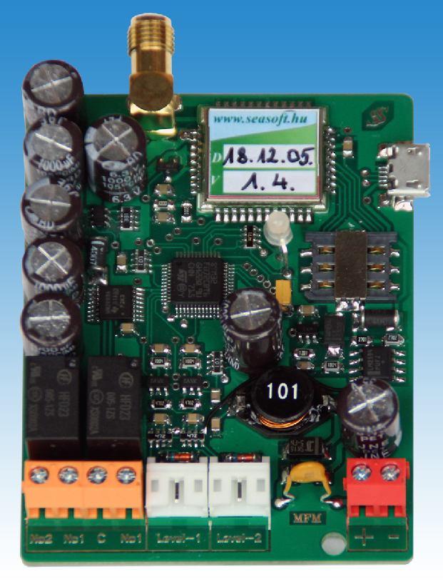 2. A modul üzembe helyezése: A MobilFlood-Micro GSM pagert üzembe helyezési tennivalóit az alábbi sorrendben kell elvégezni: 1 Először a SIM kártyáról a PIN kódot feltétlenül le kell venni, majd még