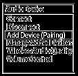 Ha a lineáris PCM felvevő Bluetooth funkciója ki van kapcsolva, a kijelző ablakában megjelenik a [Turn Bluetooth On?] üzenet. Válassza ki a [Yes] elemet, majd nyomja meg a gombot.