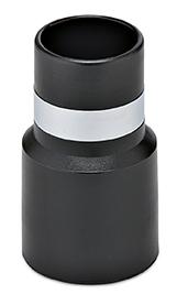 Rendelési szám 259.827 Adapter Univerzális adapter, a gépek univerzális csatlakoztatásához 25-32 mm Ř kivezető csatlakozóval 32 mm-es szívótömlővel.