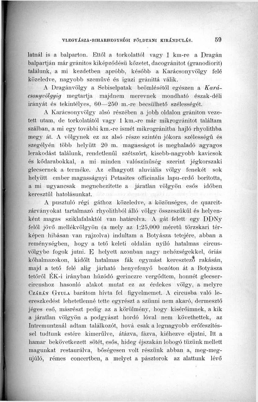 latnál is a balparton.
