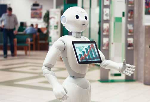 Nem véletlen, hogy ebben a két fővárosi fiókban debütált Pepper, a humanoid robot 2017 novemberében. Pepper Bulgáriában és a Balkán-félszigeten is az első robot, amelyet bankfiókban alkalmaznak.