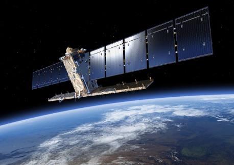 Jövőkép Sentinel-1 küldetés 2 műhold C-sáv (5,405 GHz) 1A