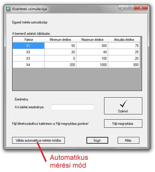 Itt lenne egy-két megjegyzendő dolog: Nem lehet fájlt megnyitni a programban addig, amíg az meg van nyitva a STATISTICA-ban. Erre hibaüzenet is felhívja a figyelmünket.