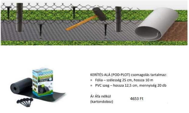 FÖLDCSAVAROK Földcsavarok ott használhatók fel, ahol tartós vagy ideiglenes kerítést szeretnénk telepíteni beton felhasználása nélkül.