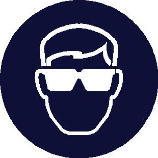 Védőeszközök Megfelelő műszaki ellenőrzés Biztosítson megfelelő szellőzést. Szem-/arcvédelem Használjon engedélyezett védőszemüveget.