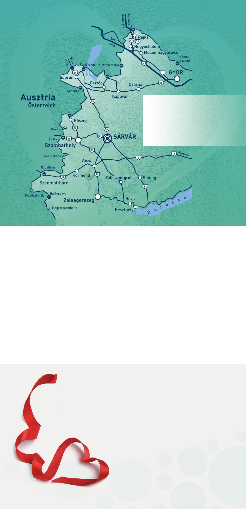 Sárvári Gyógyfürdő Kft. 9600 Sárvár, Vadkert u. 1. Tel.: 06 95 523 600 Fax.: 06 95 523 604 E-mail: info@sarvarfurdo.hu www.sarvarfurdo.hu NYITVA TARTÁS Fürdő (kasszazárás: 21:30).