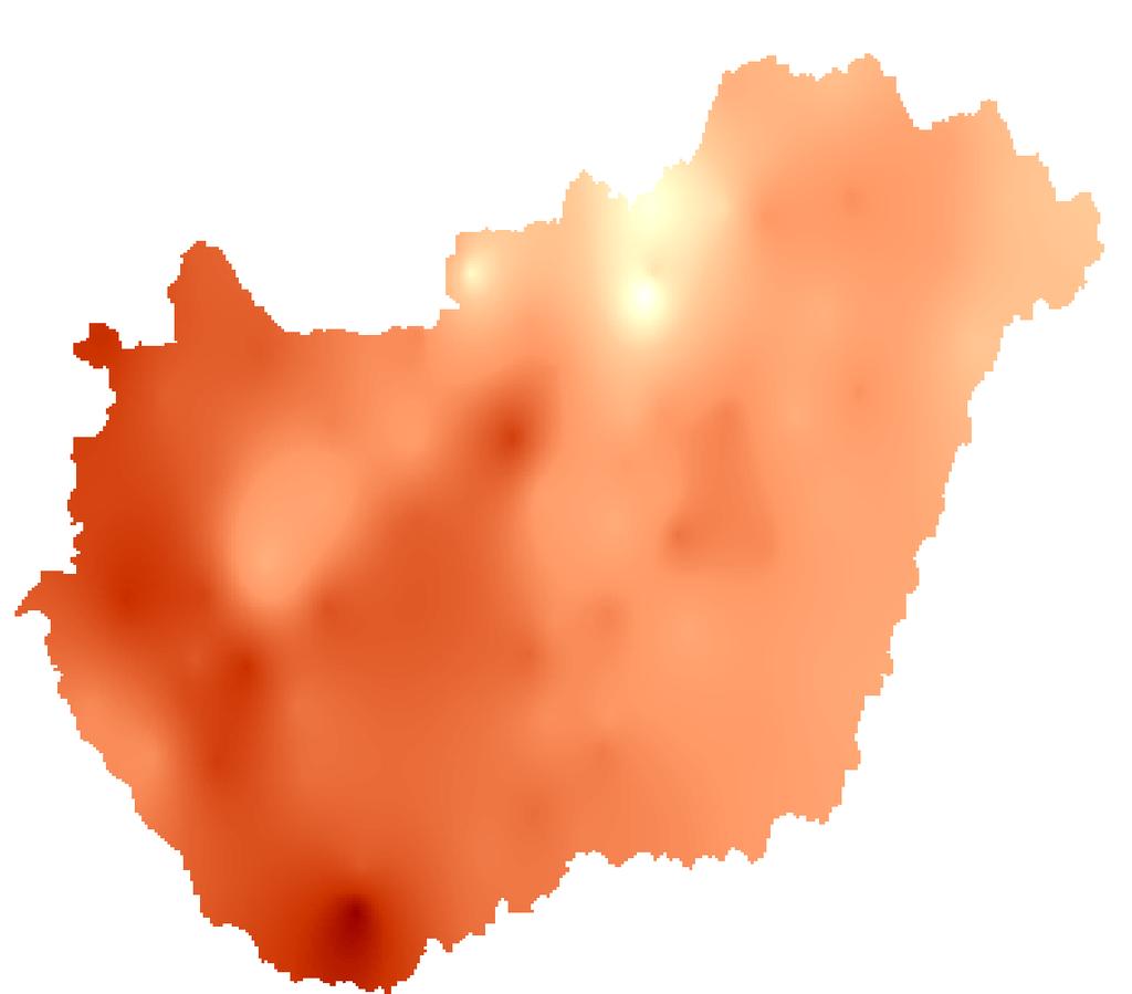 Országos áttekintésben az átlaghoz viszonyított legnagyobb téli félévi csapadékhiány (125-157 mm) a Dunántúl délnyugati részén és a Mátrában alakult ki.