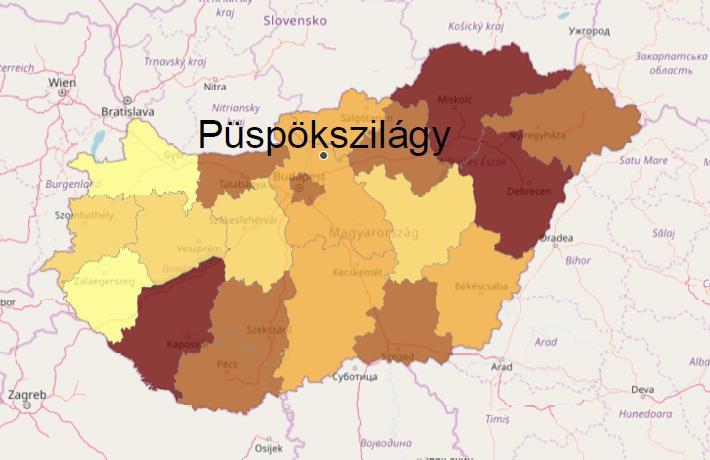 2. Klímaváltozás - aszályos, hőhullámos napok gyakoriságának