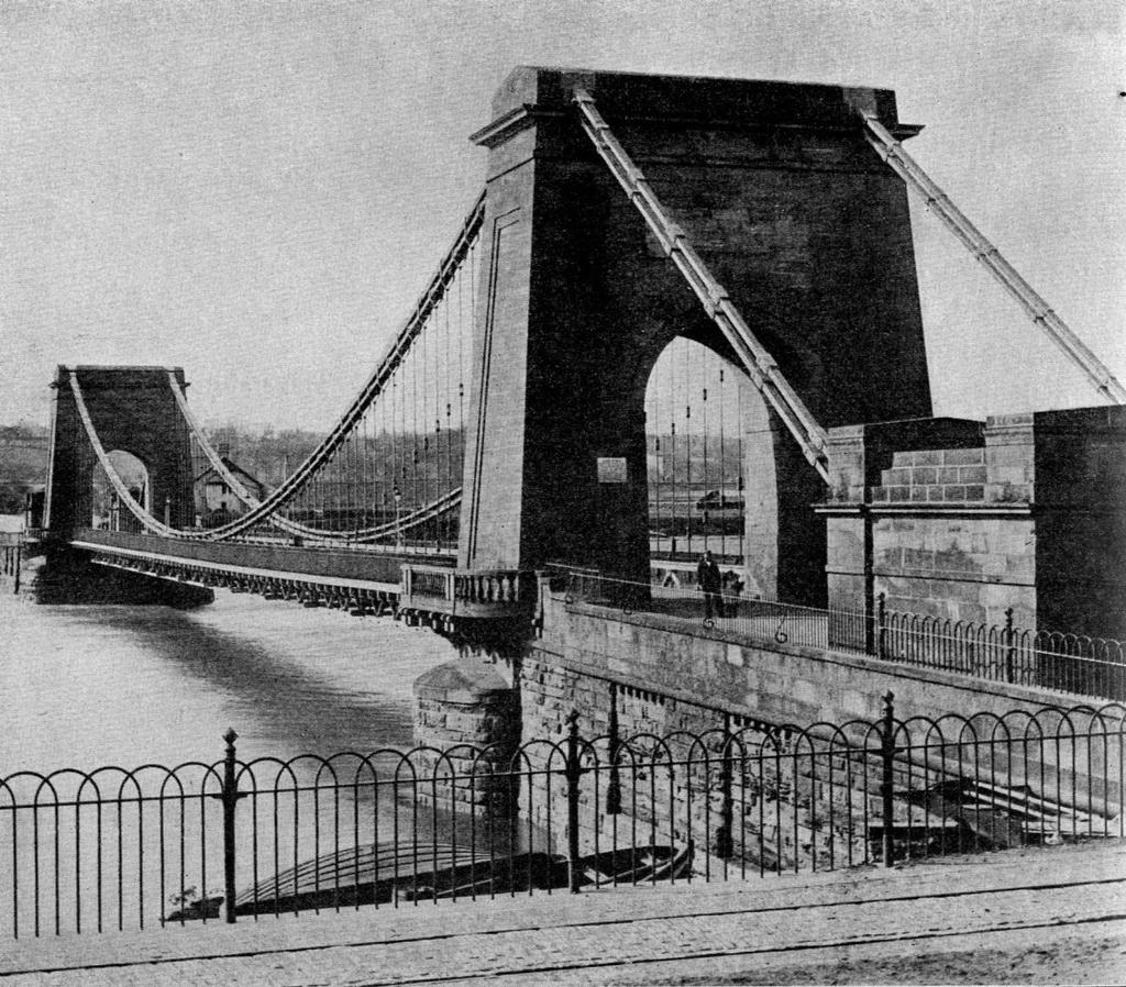 1838-1840, Montrose L= 122 m A híd tervezése