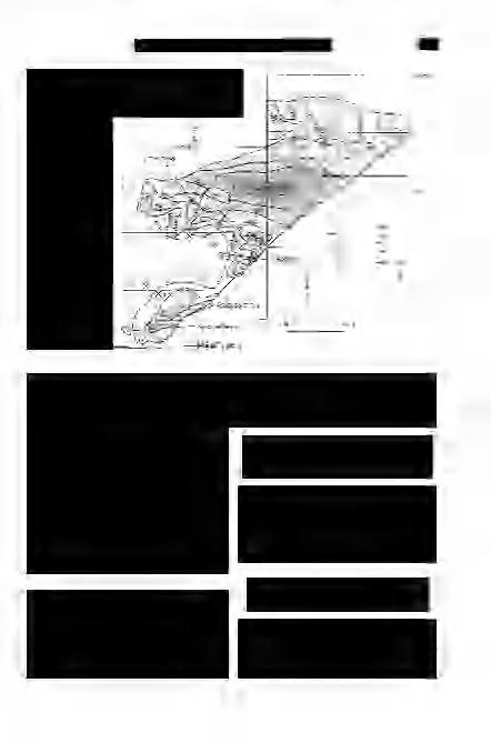 FODOR В.: Magyarország szénhezkötött metánvagyona 587 5. ábra. A legfelső széntelep izovonalas térképe (tsz.f.) a mecseki feketekőszén medencében. 1.