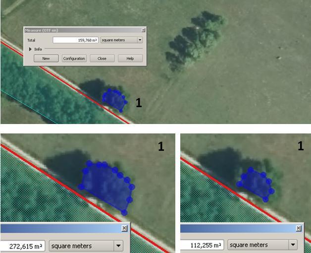 Minimum mapping unit capability of the image and efficiency of LPIS to avoid the