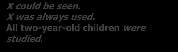 6 One paper described a group of infants with these six labels: neonates / newborns / infants / babies / patients / subjects.