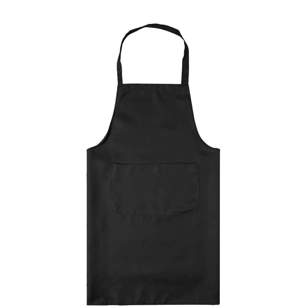 Egyszerű vonalvezetésü teljes méretű kötény első zsebbel Full size apron with simple design and a front pocket Méret/Size: One size