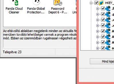 Ez egyébként a Comodo megoldására is igaz, amely például egy letöltésvezérlő esetén nemcsak a telepítés során létrehozott mappát, hanem