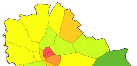 1. Átfogó társadalmi-gazdasági, környezeti, természeti helyzetkép E fejezetben vizsgáljuk a főváros azon társadalmigazdasági, környezeti és természeti adottságait, melyek a klímaváltozást