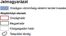 24 6. Tájképi szempontból kiemelten kezelendő terület övezete Érintettség: Területi érintettségével kapcsolatos adatszolgáltatásra kötelezett államigazgatási szerv a DINPI. 1. és 2.