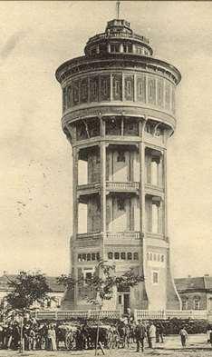 Water tower Szeged, 1904 Water