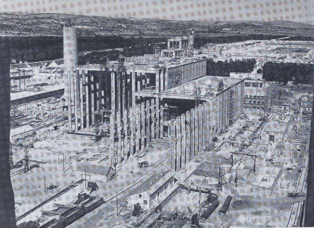 Inota power plant 1950, Mátrai