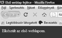 <body> > elem eredetileg a dokumentum törzst rzsének határol rolója kiterjesztették k a dokumentum hátth ttér és s a szövegsz vegszíneinek beáll llítására háttérszín: <body< bgcolor=" ="color">